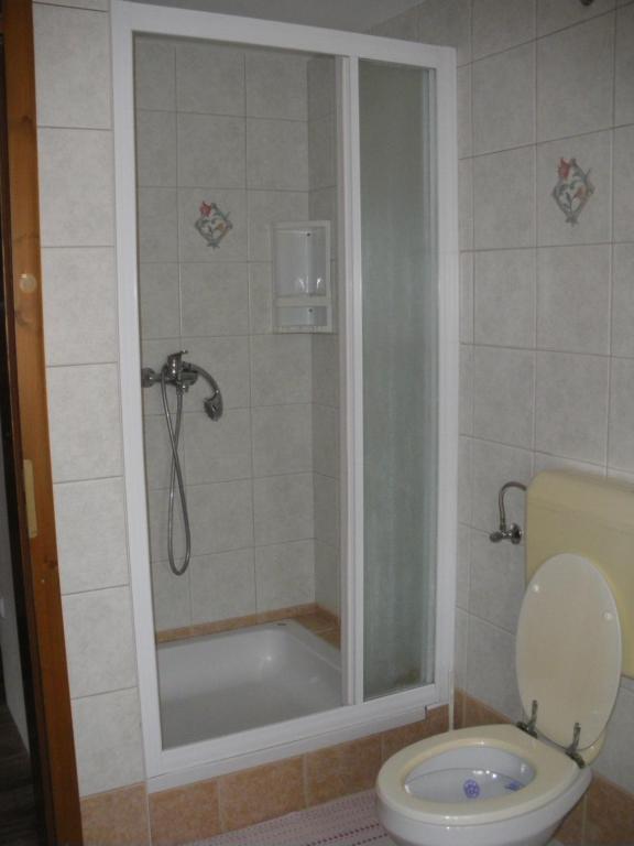 Koupelna v ubytování Apartment Cesar
