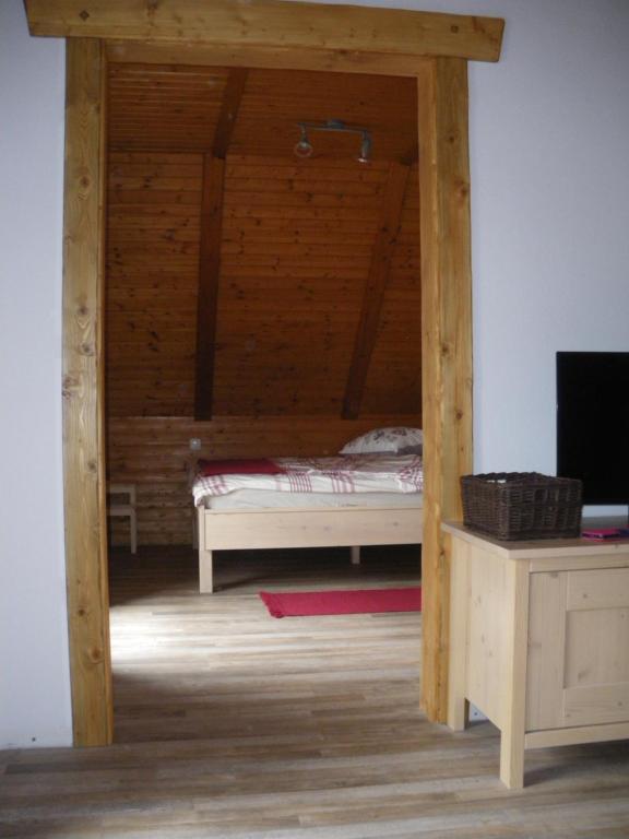 TV a/nebo společenská místnost v ubytování Apartment Cesar