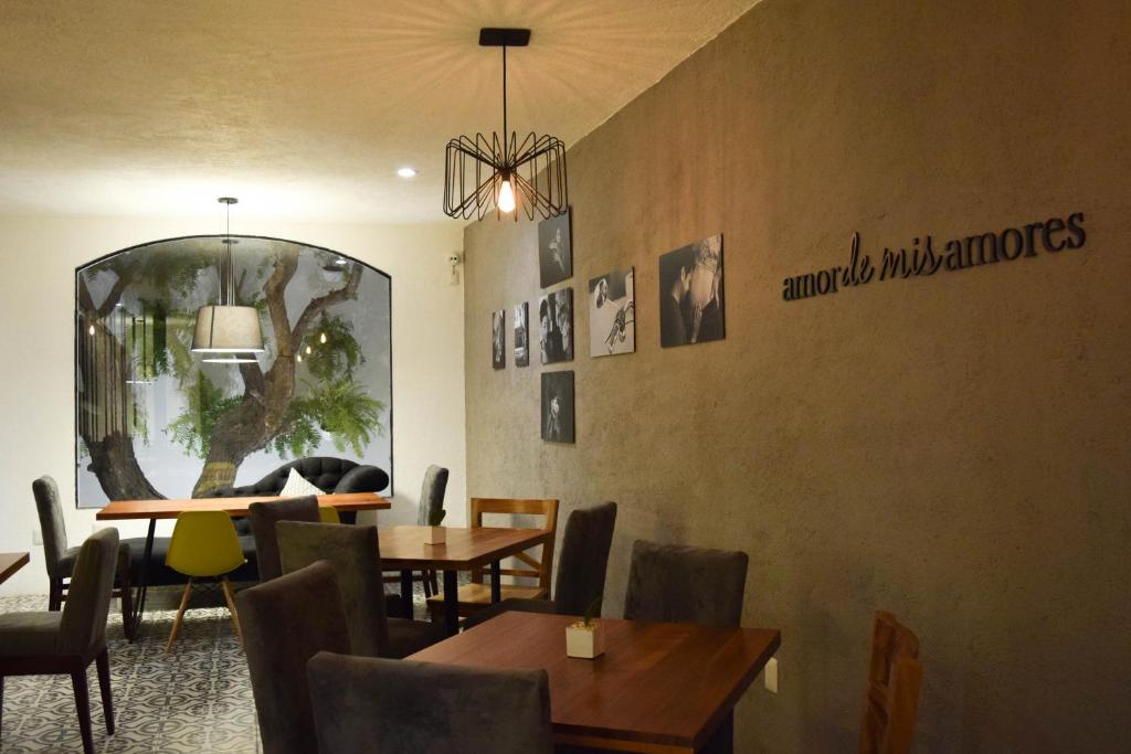 Posezení v ubytování Hotel Casa Andaria