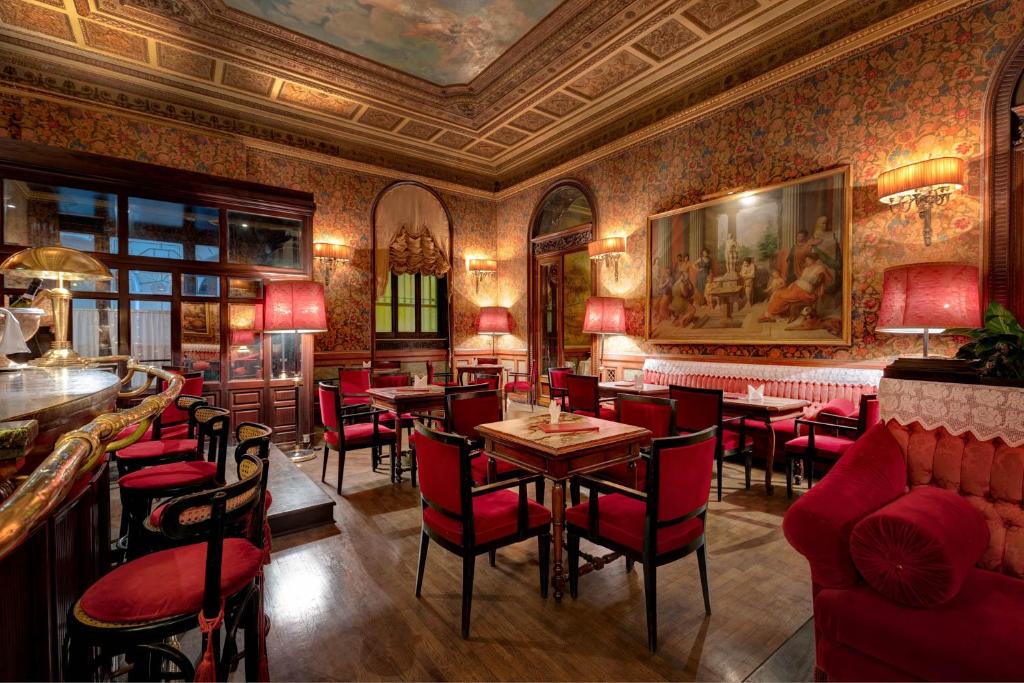 Posezení v ubytování Grand Hotel Plaza