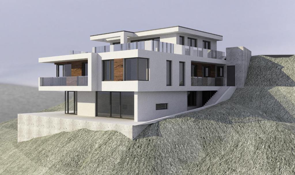 Budova, kde se apartmán nachází