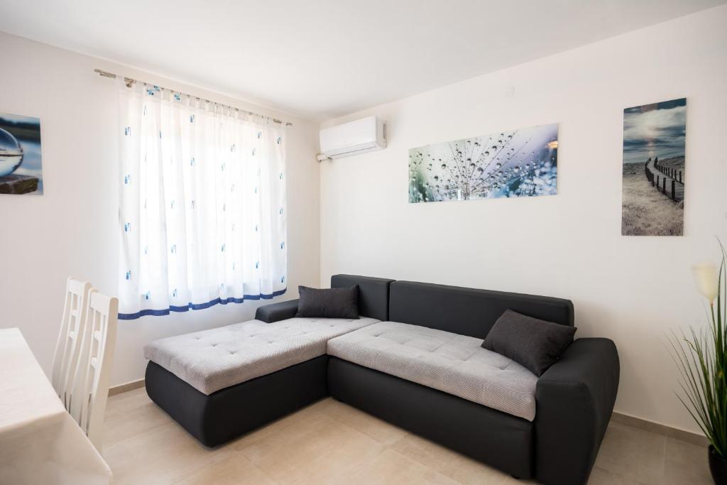 Posezení v ubytování Apartments Dora