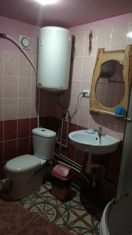 Koupelna v ubytování Na gorbochku u Natali