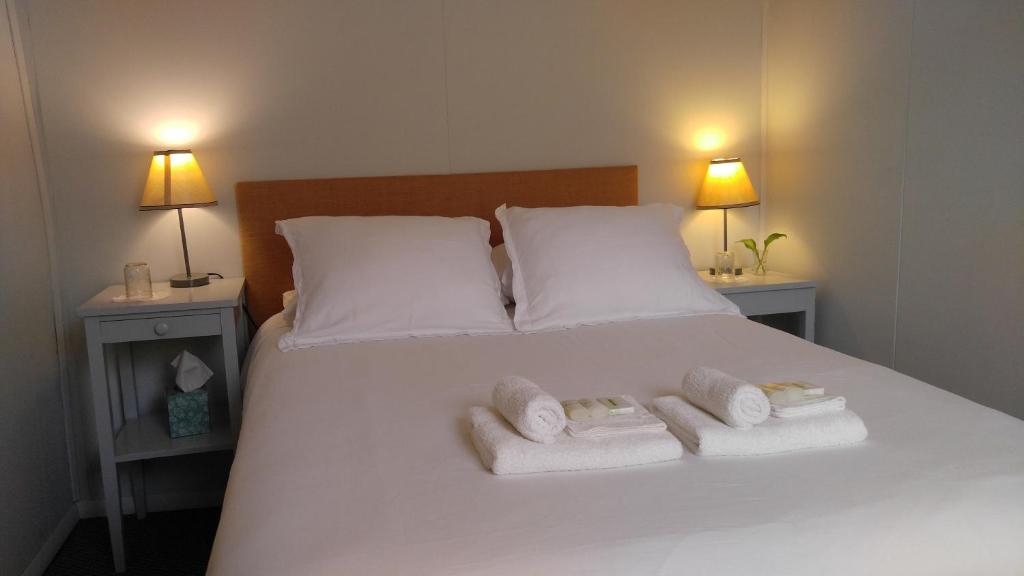 Postel nebo postele na pokoji v ubytování Pine Hill Arms Hotel