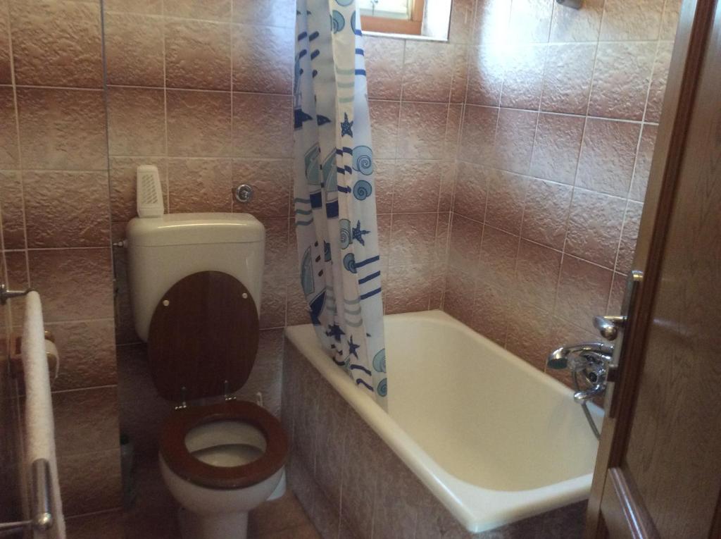 Koupelna v ubytování Apartman Nadia