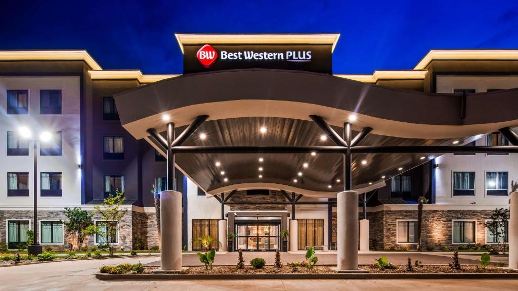 a rendering of the front of a best western plus hotel at Best Western Plus Ruston Hotel in Ruston