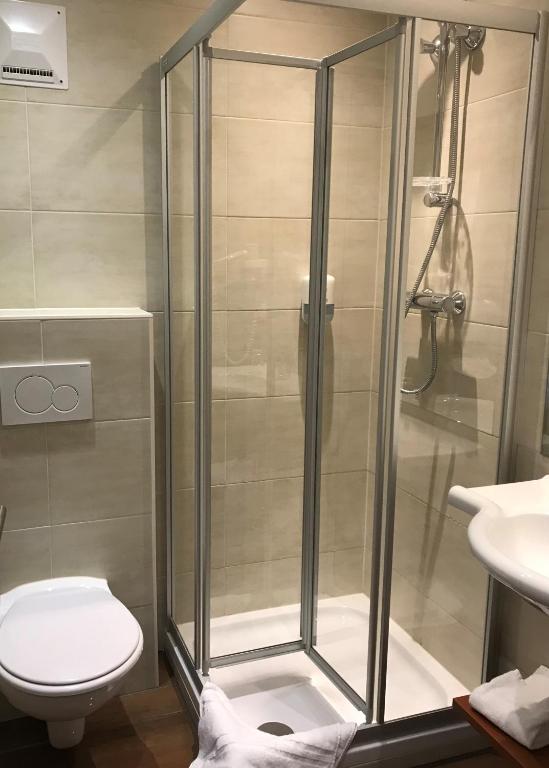 Kúpeľňa v ubytovaní Wachauerhof