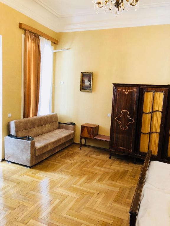 Posezení v ubytování Guest House Keria