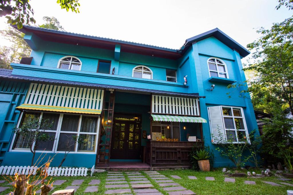 Budova, kde se bed and breakfast nachází