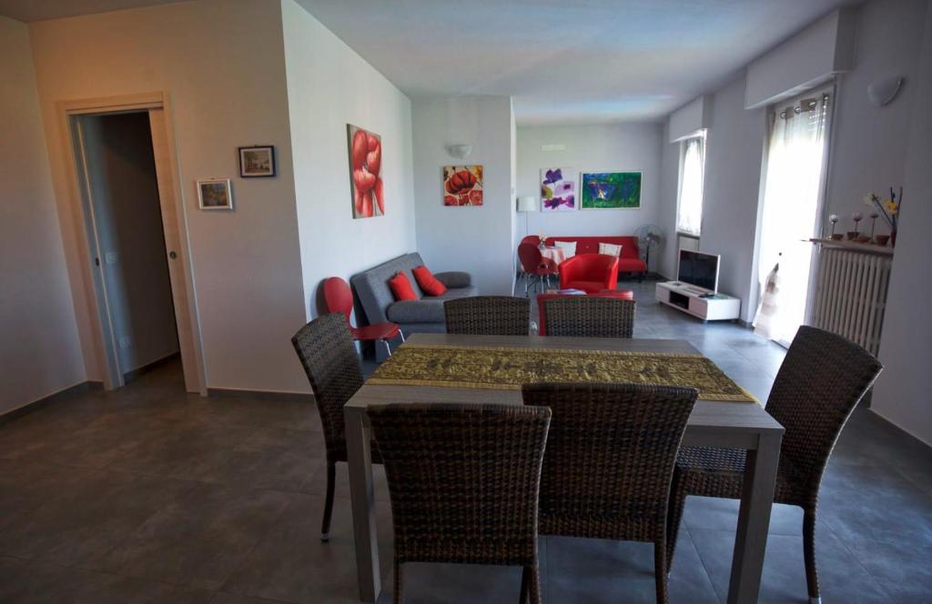 A seating area at Casa Lorenzo