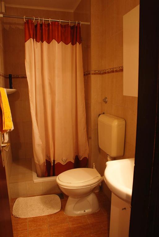 Koupelna v ubytování Nada Apartments