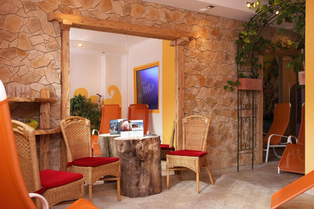 Posezení v ubytování Hotel Eder Michaela