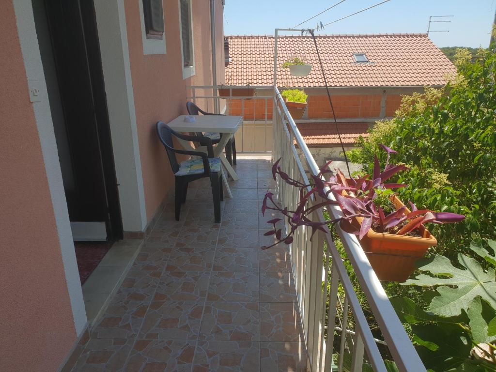 Balkón nebo terasa v ubytování Guest House Alisa