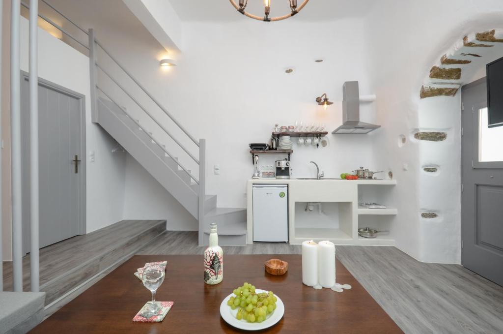 Kuchyň nebo kuchyňský kout v ubytování Venetian Suites