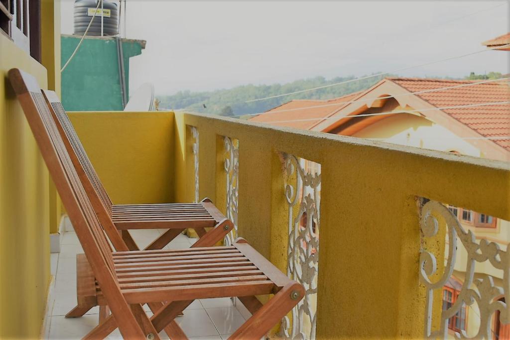 Balkón nebo terasa v ubytování Grand Resort