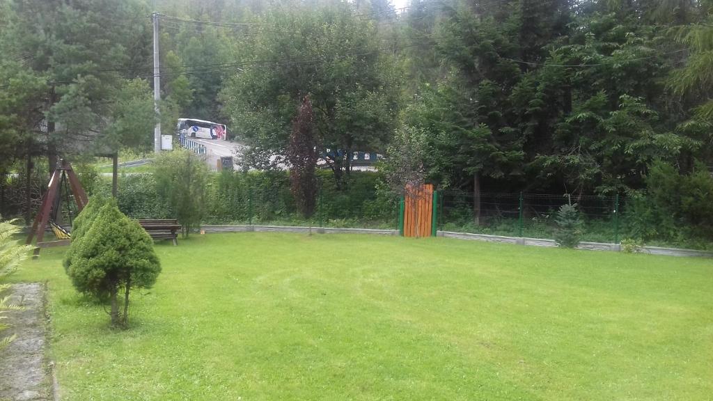 Zahrada ubytování POKOJE GOŚCINNE "DOMINIK"