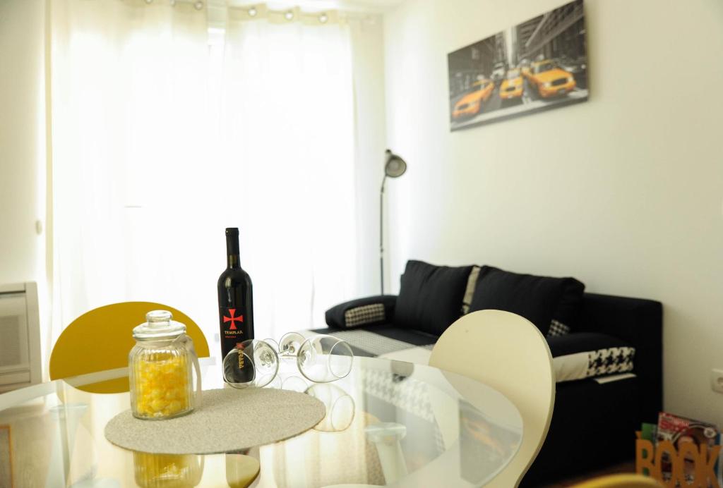 Nápoje v ubytovaní Golden Gate Apartment Zadar