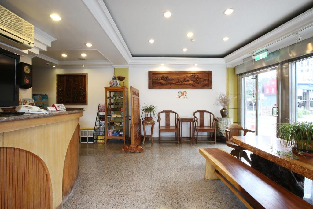 Vstupní hala nebo recepce v ubytování Long Shan Hotel