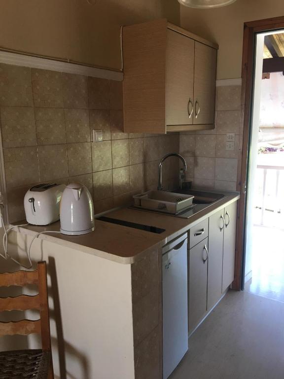 Kuchyňa alebo kuchynka v ubytovaní Dimaras Apartments