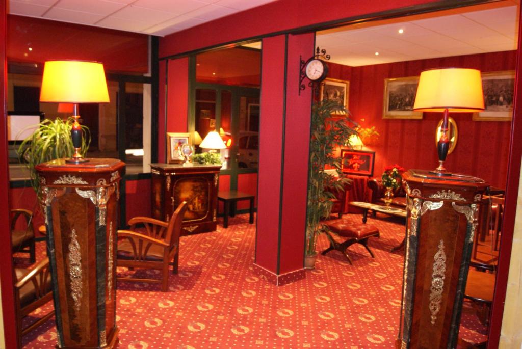 Posezení v ubytování Hôtel 1er Consul Rouen