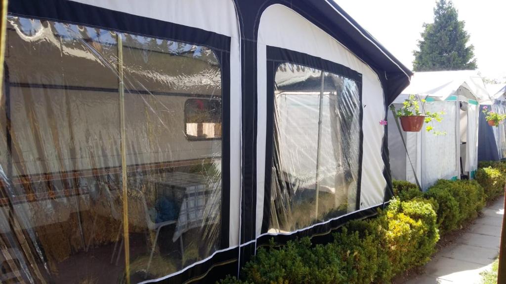 Zahrada ubytování Caravans Magda