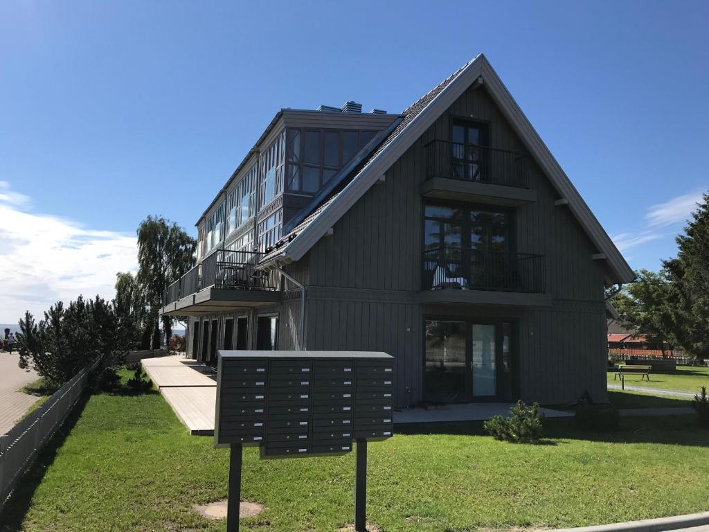 Bygningen som lejligheden ligger i