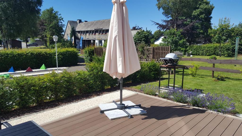 Zahrada ubytování Ferienhaus Bergidylle