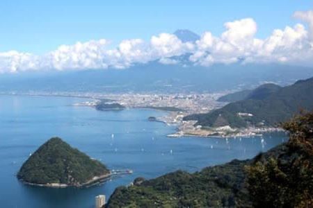 A bird's-eye view of Numazu Ikyuuan 沼津一休庵