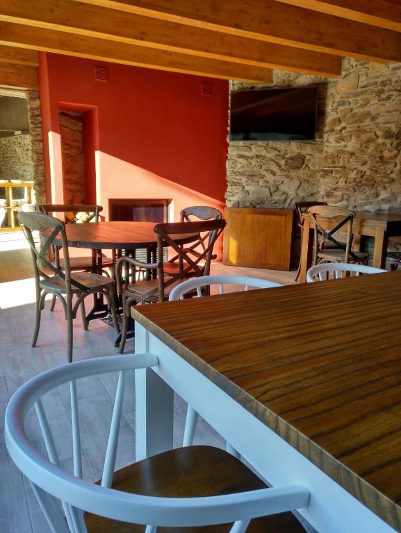 Restaurace v ubytování Vilamaroto
