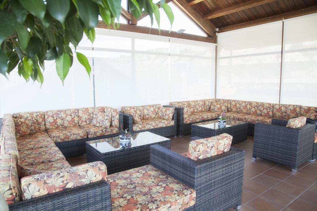 Posedenie v ubytovaní Hotel Albergue La Casa Del Peregrino