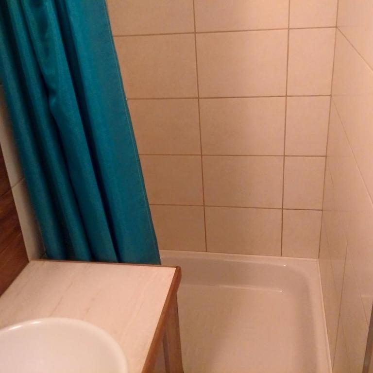 Kúpeľňa v ubytovaní Bástya apartman