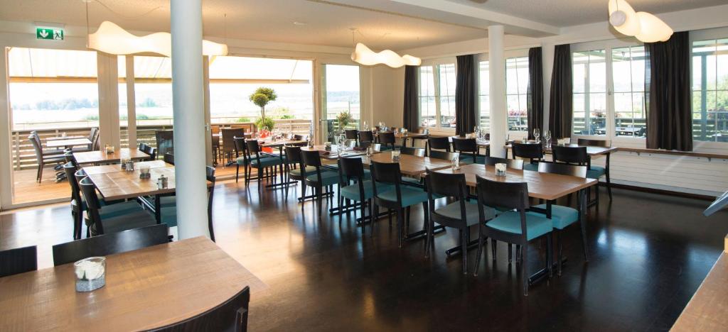 Restaurace v ubytování Gasthof Seefeld