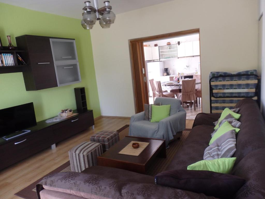 Posezení v ubytování Apartments Rezek