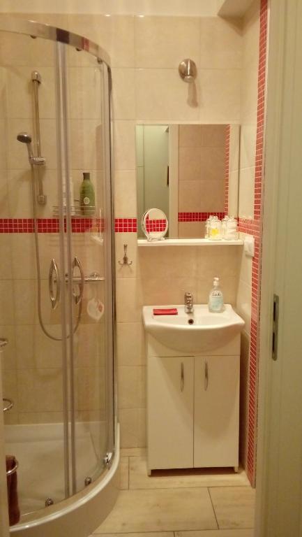 Ванна кімната в Apartament MARIA
