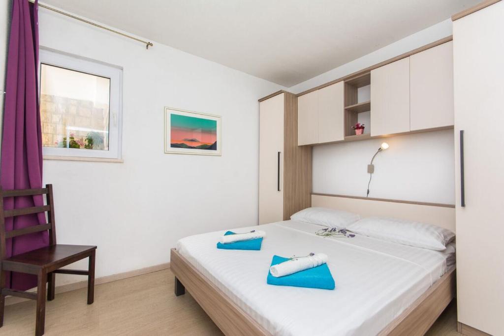 Posteľ alebo postele v izbe v ubytovaní Villa sea oasis Ratac