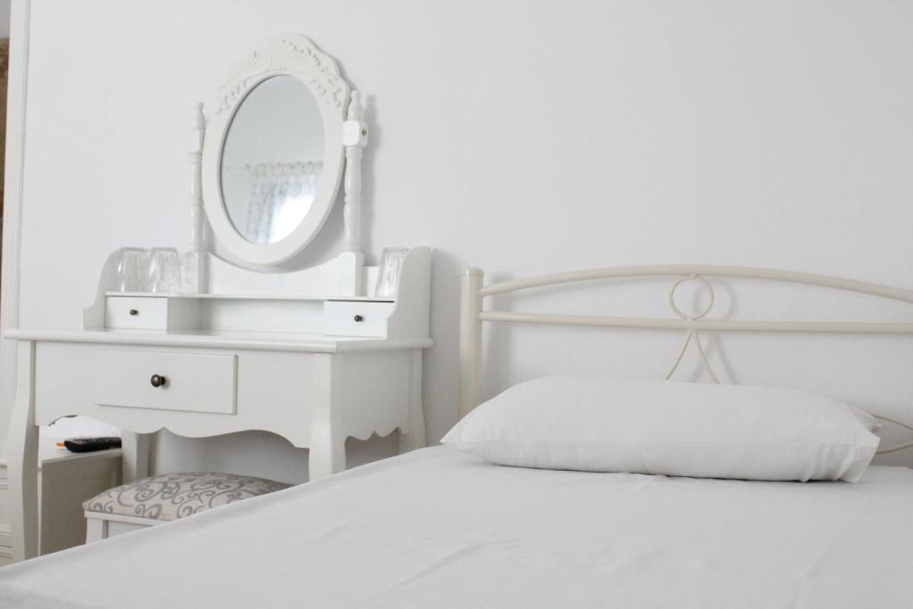 Letto o letti in una camera di Mare Blue Ios