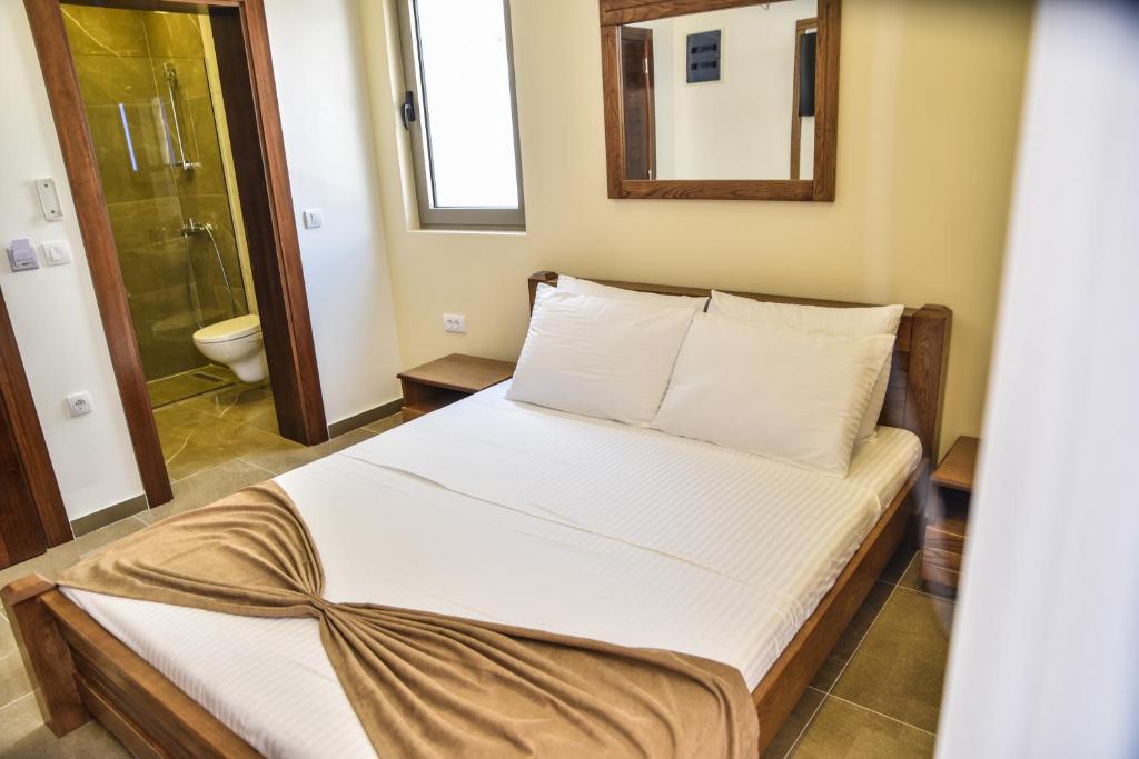 Postel nebo postele na pokoji v ubytování Hotel Prova