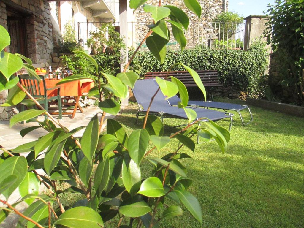 Zahrada ubytování Casa Cicala