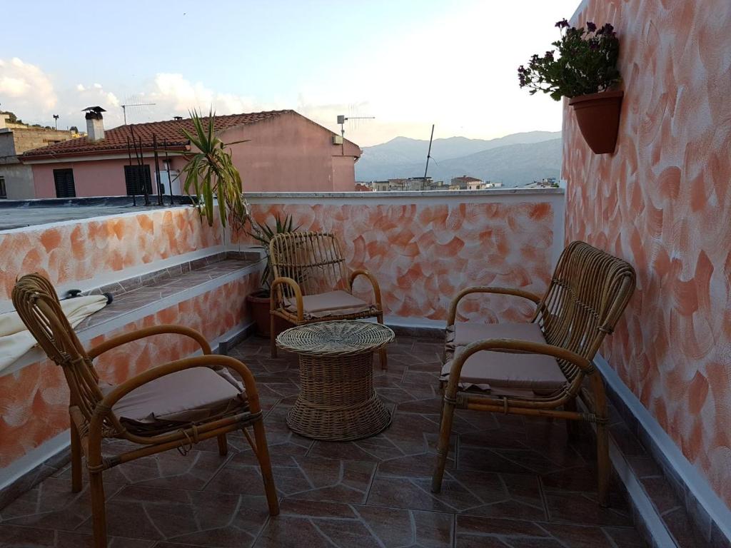 A balcony or terrace at Casa Aurora