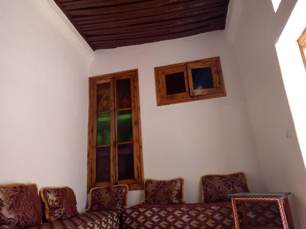 Posezení v ubytování Maison Saadia