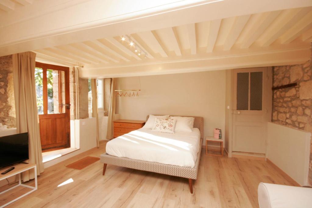 Posezení v ubytování Les Suites - Saulieu