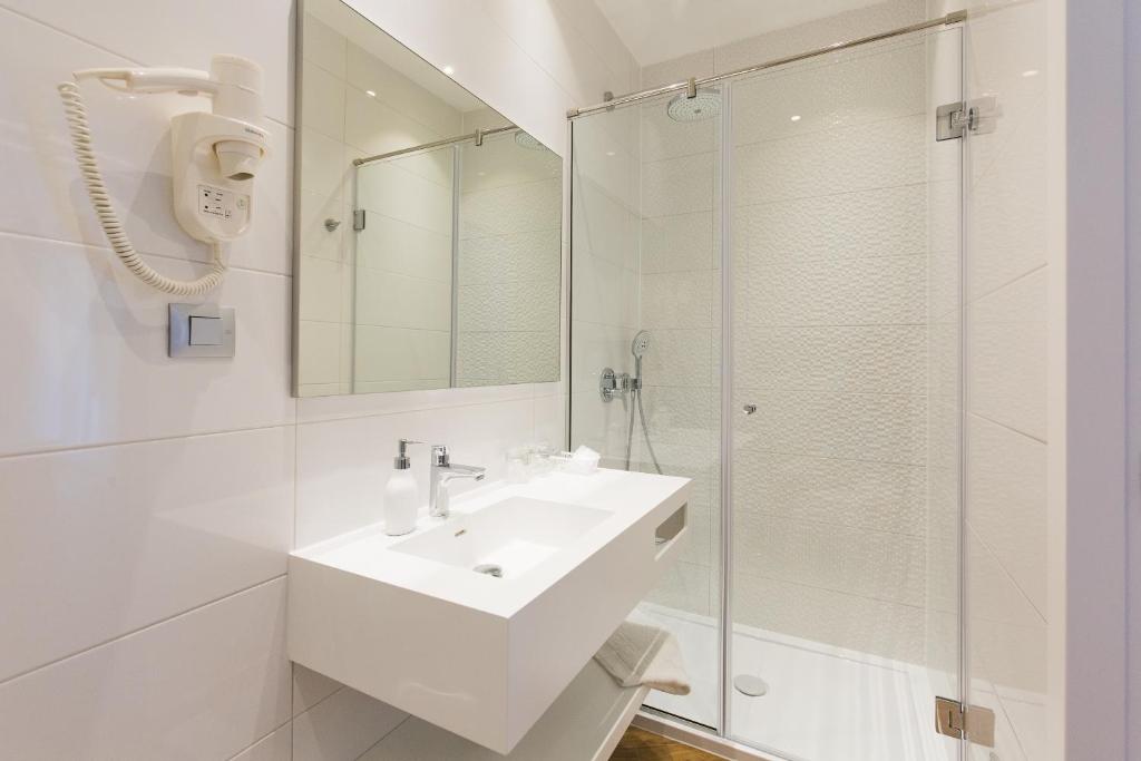 Kúpeľňa v ubytovaní AML apartments