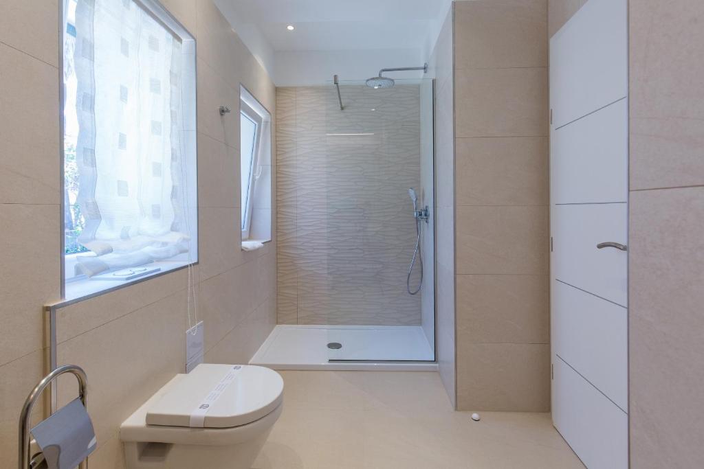 Kúpeľňa v ubytovaní AML apartments