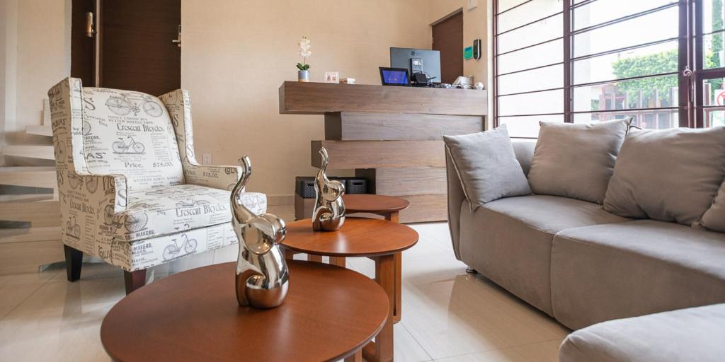 Posezení v ubytování Hotel Posada XR