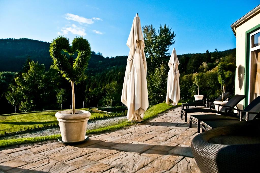 Nespecifikovaný výhled na hory nebo výhled na hory při pohledu z hotelu