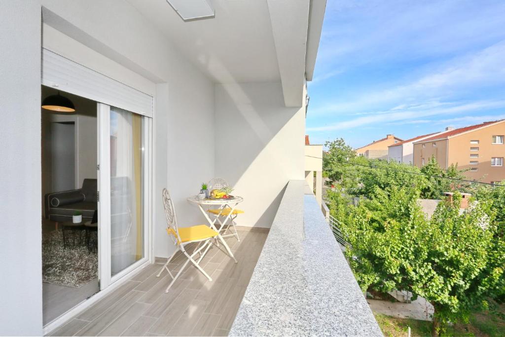 Balkon lub taras w obiekcie Apartments Tija Exclusive