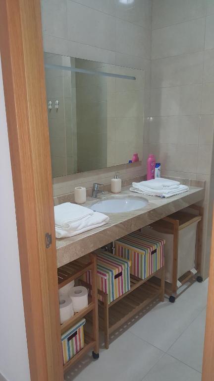 Koupelna v ubytování Apartamento Juli4