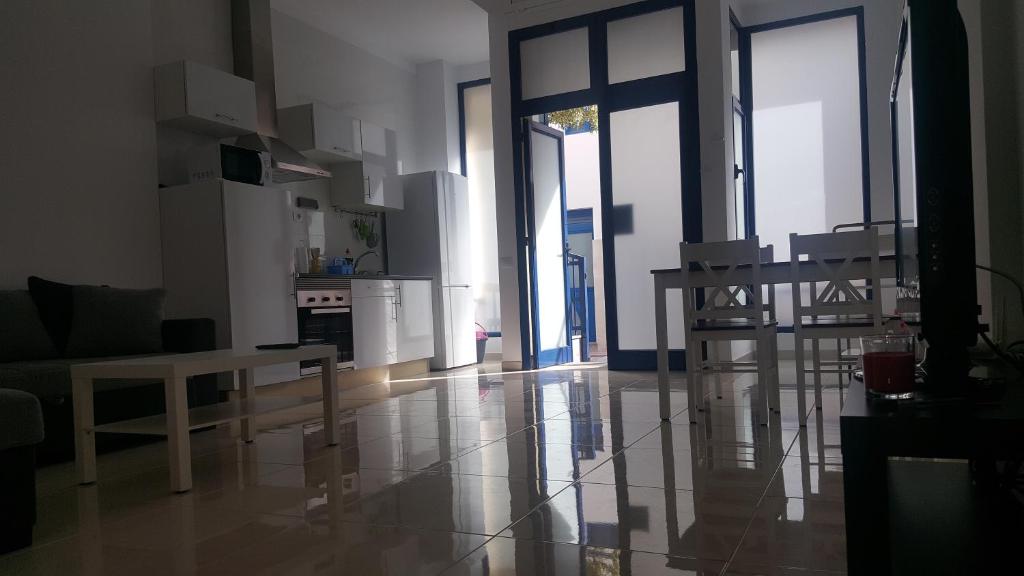 Kuchyň nebo kuchyňský kout v ubytování Apartamento Juli4
