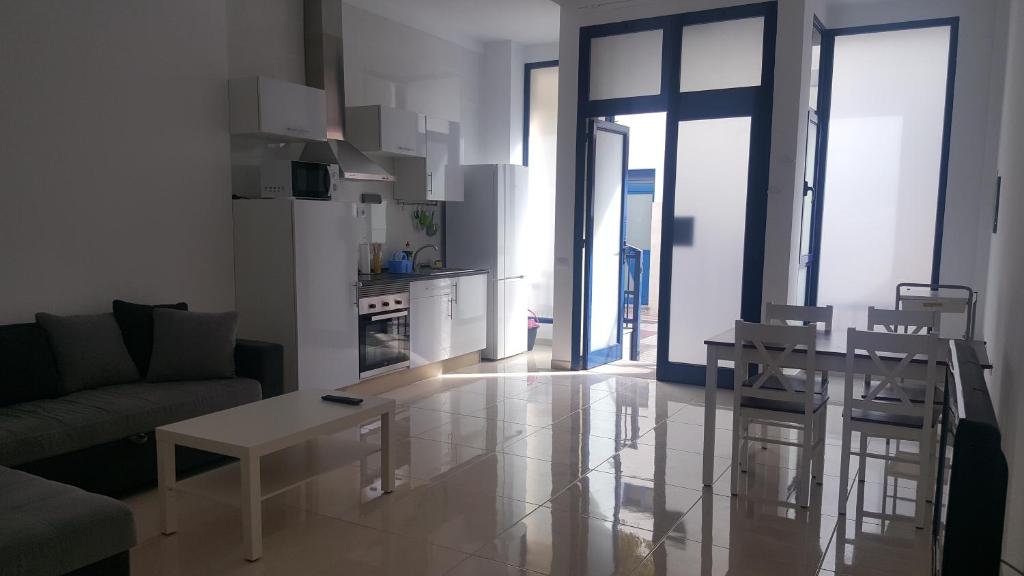 Kuchyň nebo kuchyňský kout v ubytování Apartamento Juli4