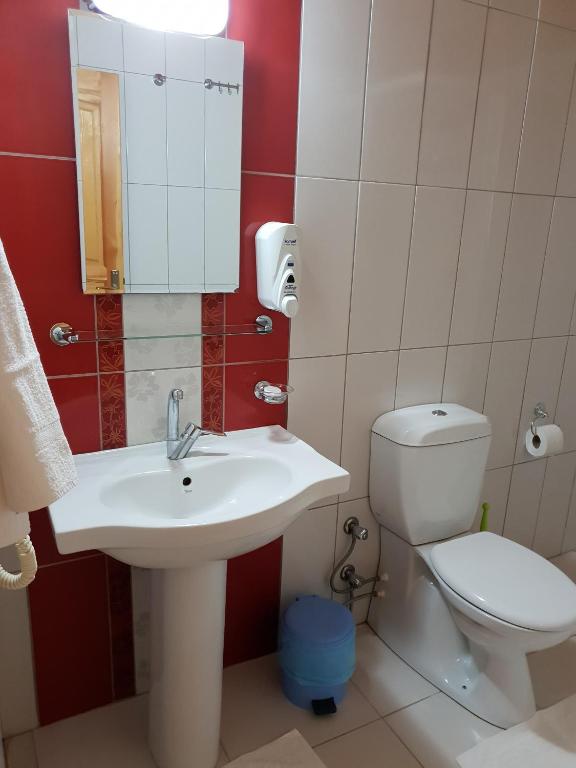 Koupelna v ubytování Estelar Bungalow
